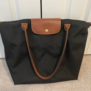 Longchamp Le Pliage Large tote, Black